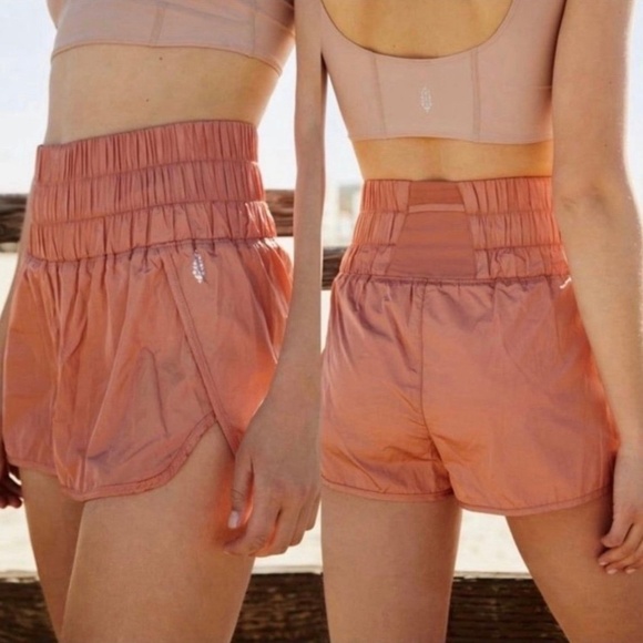 NWT Free People The Way Home Short Brushed Apricot - Picture 5 of 12